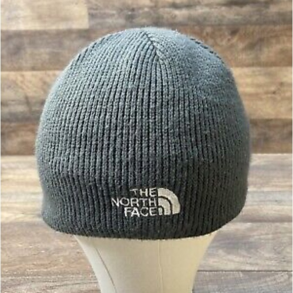 The North Face Gray Classic Beanie Cap
